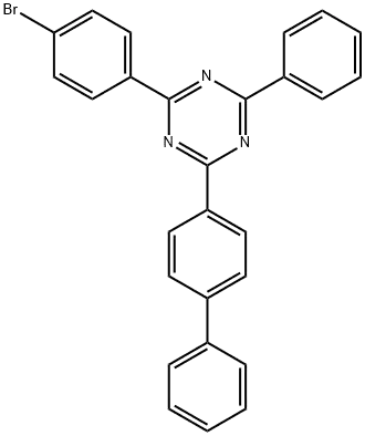 Factory direct supply 2-(biphenyl-4-yl)-4-(4-bromophenyl)-6-phenyl-1,3,5-triazine