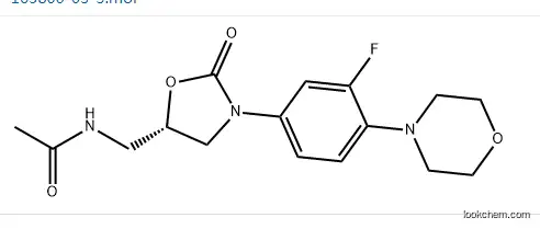 Linezolid   CAS:165800-03-3. CAS No.: 165800-03-3