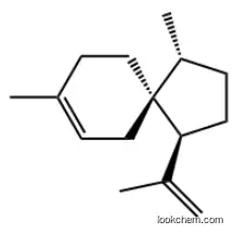 (1R,4S,5S)-1,8-dimethyl-4-prop-1-en-2-yl-spiro[4.5]dec-8-ene CAS：24048-44-0