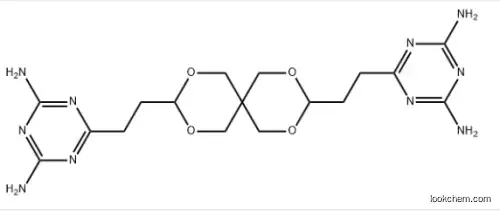 3,9-BIS[2-(3,5-DIAMINO-2,4,6-TRIAZAPHENYL)ETHYL]-2,4,8,10-TETRAOXASPIRO[5.5]UNDECANE CAS：22535-90-6