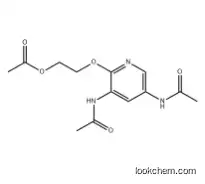 Ethanol, 2-[(3,5-diacetamido-2-pyridyl)oxy]-, acetate (ester) (8CI)
