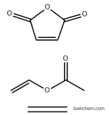 Acetic acid ethenyl ester, polymer with ethene and 2,5-furandione CAS：28064-24-6