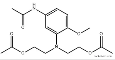 3-(N,N-Diacetoxyethyl)amino-4-methoxyacetanilide CAS：23128-51-0