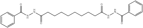 Decanedioic acid, 1,10-bis(2-benzoylhydrazide)