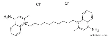 Dequalinium chloride  CAS： 522-51-0