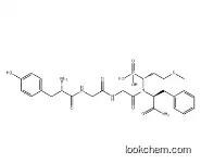L-Phenylalaninamide, L-tyrosylglycylglycyl-N-[3-(methylthio)-1-phosphonopropyl]-, (R)- (9CI)