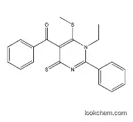 Methanone,[1-ethyl-1,4-dihydro-6-(methylthio)-2-phenyl-4-thioxo-5-pyrimidinyl]phenyl-