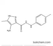 1H-Pyrazole-3-carboxylicacid, 4-amino-5-methyl-, 2-(4-methylphenyl)hydrazide
