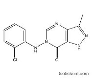 6-((2-Chlorophenyl)amino)-3-methyl-1,6-dihydro-7H-pyrazolo(4,3-d)pyrimidin-7-one