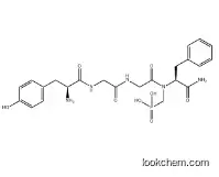 L-Phenylalaninamide, L-tyrosylglycylglycyl-N-(phosphonomethyl)- (9CI)
