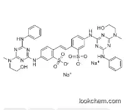 disodium 4,4'-bis[[6-anilino-4-[(2-hydroxyethyl)methylamino]-1,3,5-triazin-2-yl]amino]stilbene-2,2'-disulphonate