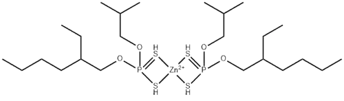 zinc bis[O-(2-ethylhexyl)] bis[O-(isobutyl)] bis(dithiophosphate)