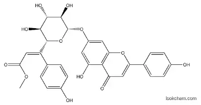 apigenin-7-O-(6''-O-4-coumaroyl)-beta-glucopyranoside CAS:105815-90-5