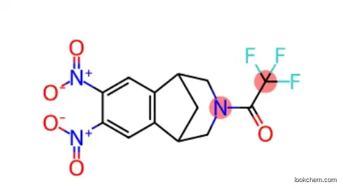 2,3,4,5-Tetrahydro-7,8-dinitro-3-(trifluoroacetyl)-1,5-methano-1H-3-benzazepine CAS 230615-59-5