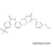 Benzenesulfonylfluoride,4-[[[3-[[5-[(3-ethoxyphenyl)methyl]-3,4-dihydro-2,4-dioxo-1(2H)-pyrimidinyl]methyl]phenyl]amino]carbonyl]-