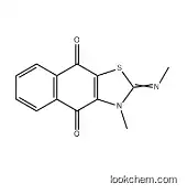Naphtho[2,3-d]thiazole-4,9-dione, 2,3-dihydro-3-methyl-2-(methylimino)-