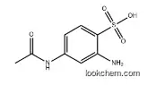 4-Acetamido-2-aminobenzenesulfonic acid   88-64-2