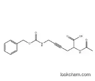 4-Hexynoic acid, 2-(acetylamino)-6-[[(phenylmethoxy)carbonyl]amino]-