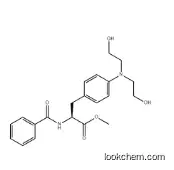 Phenylalanine, N-benzoyl-4-[bis(2-hydroxyethyl)amino]-, methyl ester