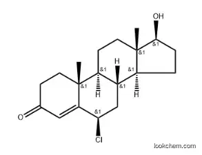 4-Androsten-6β-chloro-17β-ol-3-one CAS:28973-48-0