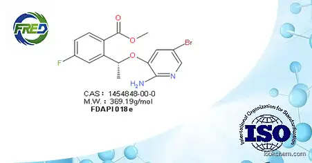 methyl (R)-2-(1-((2-amino-5-bromopyridin-3-yl)oxy)ethyl)-4-fluorobenzoate