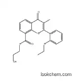 4H-1-Benzopyran-8-carboxylic acid, 2-(2-ethoxyphenyl)-3-methyl-4-oxo-, 2-hydroxyethyl ester