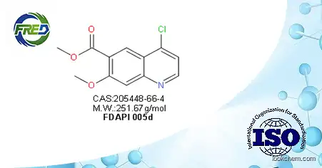 methyl 4-chloro-7-methoxyquino-line-6-carboxylate