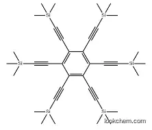 hexakis-[(trimethylsilyl)ethynyl]benzene CAS 100516-62-9
