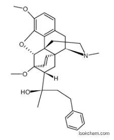 (R)-2-(4,5α-epoxy-3,6-dimethoxy-17-methyl-6α,14α-etheno-morphinan-7α-yl)-4-phenyl-butan-2-ol CAS 13965-63-4