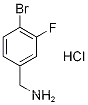 (4-broMo-3-fluorophenyl)MethanaMine hydrochloride