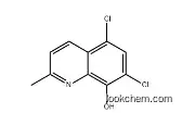 5,7-Dichloro-8-hydroxyquinaldine  72-80-0