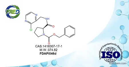 (s)-N-cbz-L-prolin-(N-(3-chloropyrazin-2-yl)methyl) amide