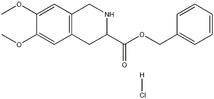 1,2,3,4-Tetrahydro-6,7-dimethoxy-3-isoquinolinecarboxylic acid phenylmethyl ester hydrochloride in stock CAS 103733-32-0