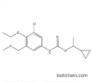 Carbamic acid, [3-chloro-4-ethoxy-5-(methoxymethyl)phenyl]-, 1-cyclopropylethyl ester (9CI)