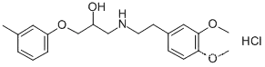 High quality Bevantolol hydrochloride CAS 42864-78-8 with reasonable price