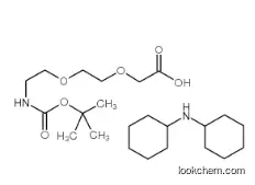 2-[2-(Boc-amino)ethoxy]ethoxyacetic acid (dicyclohexylammonium) salt CAS 560088-79-1