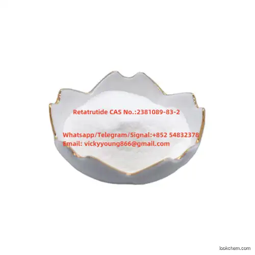 Retatrutide CAS 2381089-83-2 Factory Wholesale 5mg 10mg 15mg 20mg Raw Powder Retatrutide LY3437943 Peptide vials