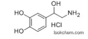 55-27-6 	DL-NORADRENALINE HYDROCHLORIDE