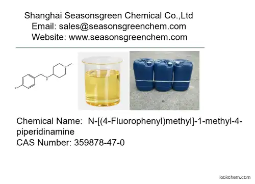 lower price High quality N-[(4-Fluorophenyl)methyl]-1-methyl-4-piperidinamine