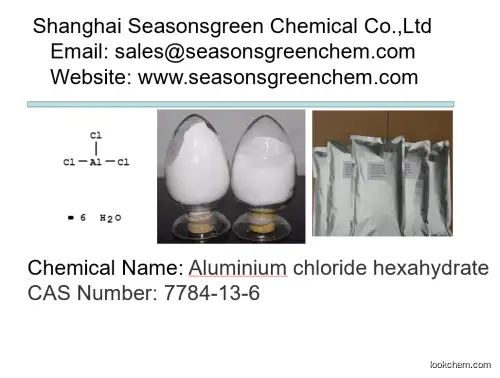 lower price High quality 	Aluminium chloride hexahydrate(7784-13-6)