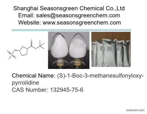 lower price High quality (S)-1-Boc-3-methanesulfonyloxy-pyrrolidine