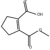1-Cyclopentene-1,2-dicarboxylic acid, 1-methyl ester