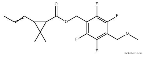 [2,3,5,6-tetrafluoro-4-(methoxymethyl)phenyl]methyl 2,2-dimethyl-3-pro p-1-enyl-cyclopropane-1-carboxylate CAS 240494-70-6