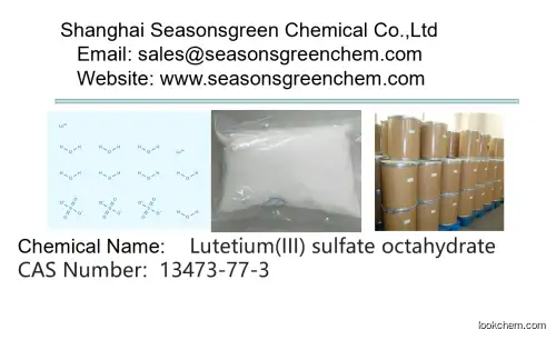 Factory Supply Lutetium(III) sulfate octahydrate