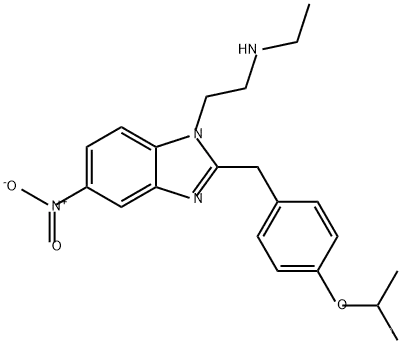1H-Benzimidazole-1-ethanamine, N-ethyl-2-[[4-(1-methylethoxy)phenyl]methyl]-5-nitro- CAS NO.2732926-24-6(2732926-24-6)