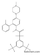 2-[3,5-bis(trifluoromethyl)phenyl]-N,2-dimethyl-N-[4-(2-methylphenyl)-6-(4-methylpiperazin-1-yl)pyridin-3-yl]propanamide CAS 290297-26-6