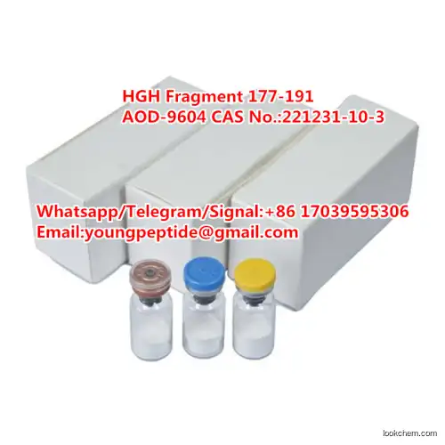 Peptide HGH Fragment 176-191 AOD-9604 CAS NO.221231-10-3(1415456-99-3)