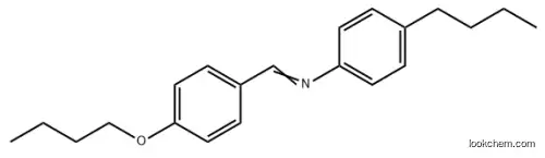 P-BUTOXYBENZYLIDENE P-BUTYLANILINE CAS 29743-09-7