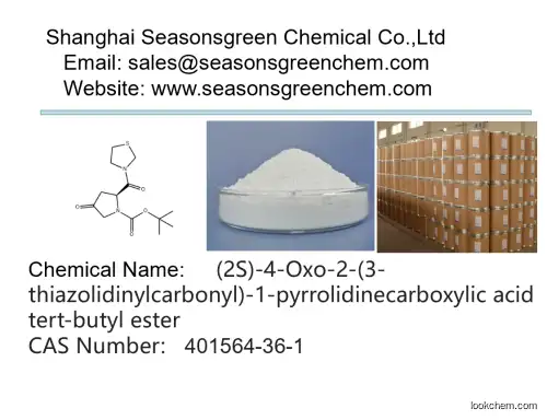 lower price High quality (2S)-4-Oxo-2-(3-thiazolidinylcarbonyl)-1-pyrrolidinecarboxylic acid tert-butyl ester