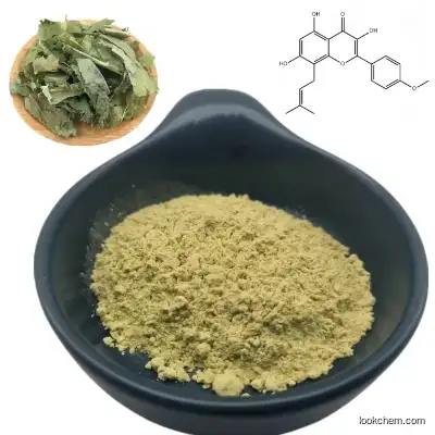 High Purity Pure Epimedium Leaf Extract Powder Icaritin 98% CAS 118525-40-9